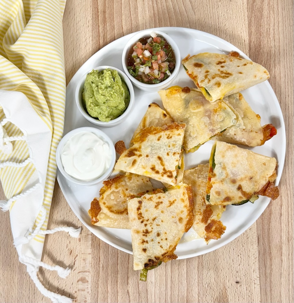 how to make easy quesadillas with leftovers