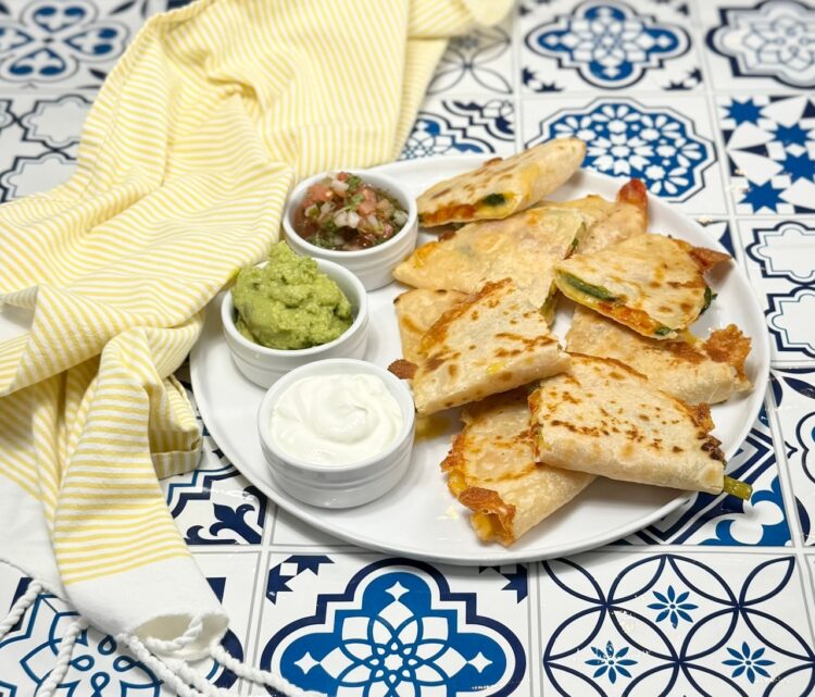 how to make easy quesadillas with leftovers