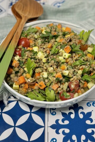 easy lentil salad recipe