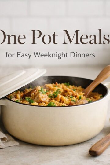 one pot meal ideas for easy weeknight dinner