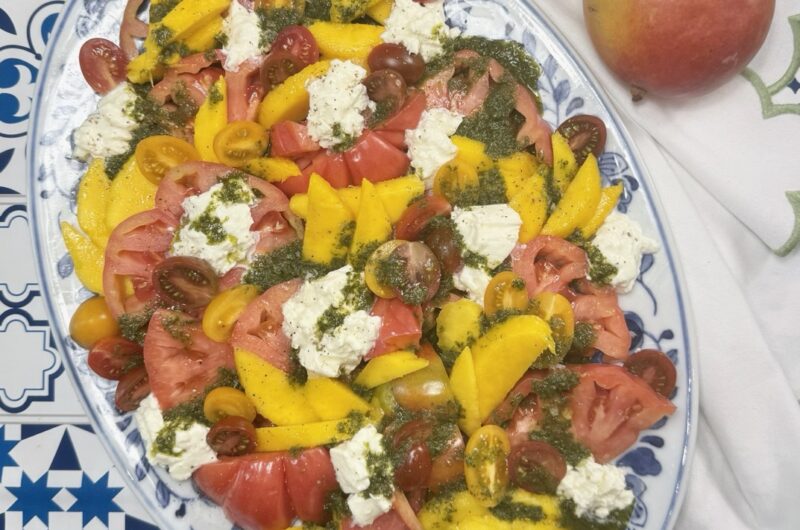 Mango Tomato Caprese