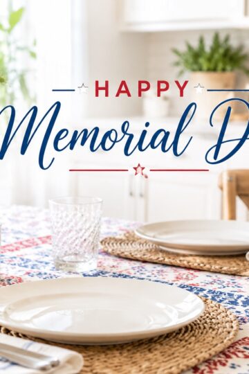 memorial day recipe ideas