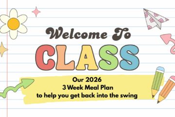 2026 Back to School Dinner Ideas