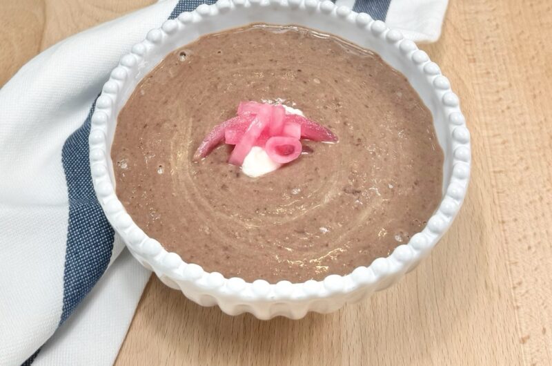 Creamy Black bean soup