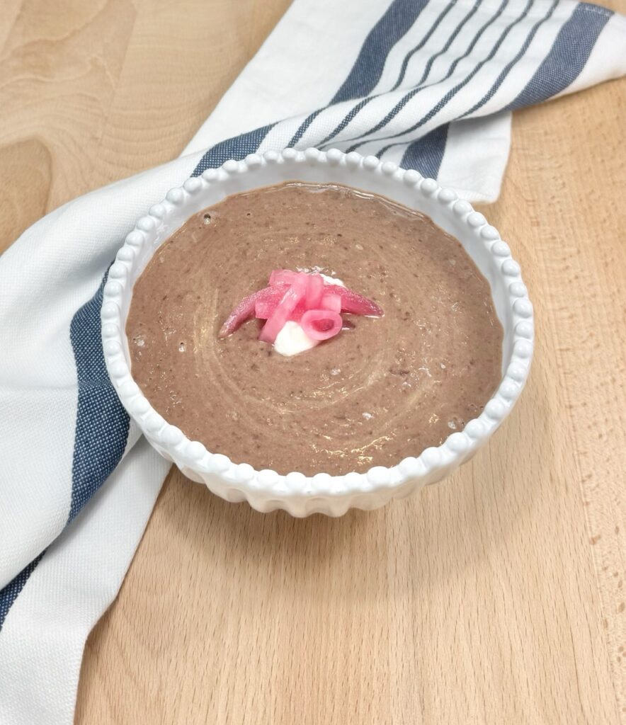 easy black bean soup recipe