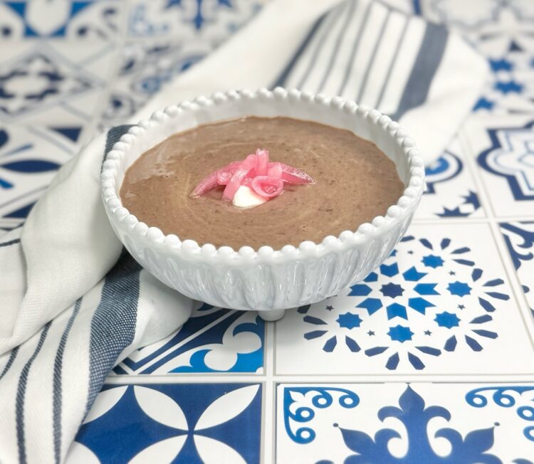 easy black bean soup recipe