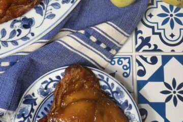 Mango Tarte Tatin (Easy French Upside-Down Mango Tart)