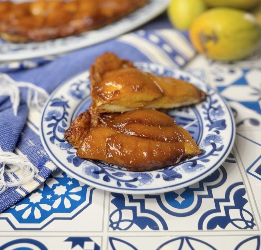 Mango Tarte Tatin (Easy French Upside-Down Mango Tart)