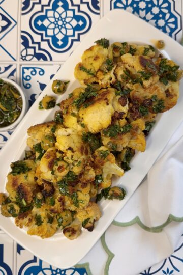 Roasted Turmeric Cauliflower Recipe