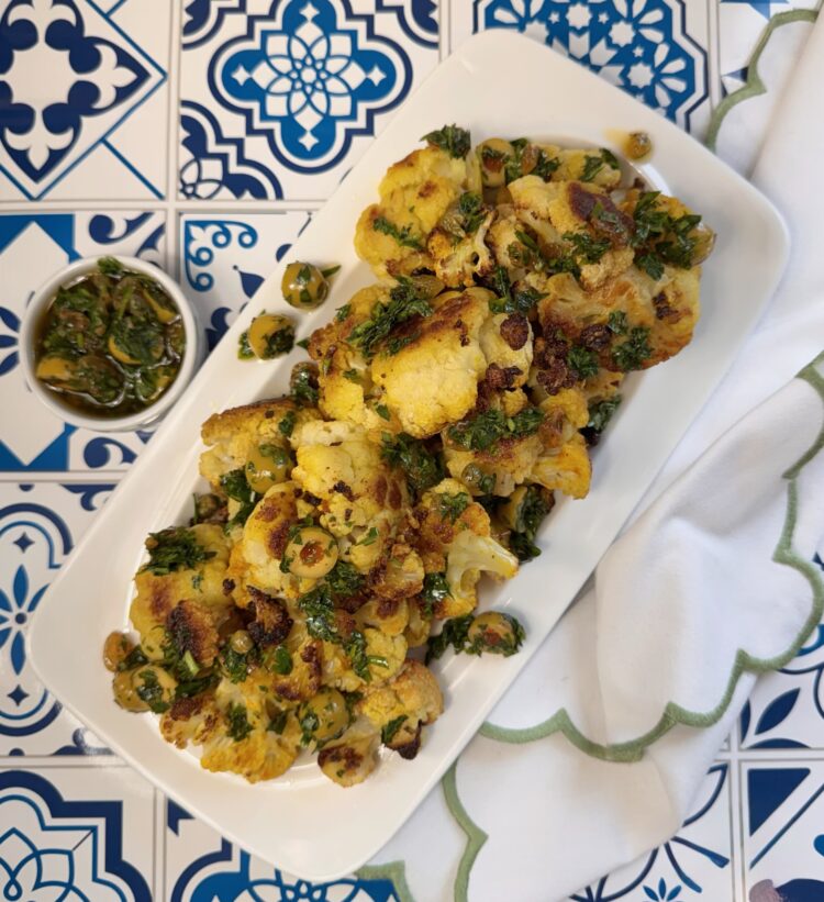 Roasted Turmeric Cauliflower Recipe