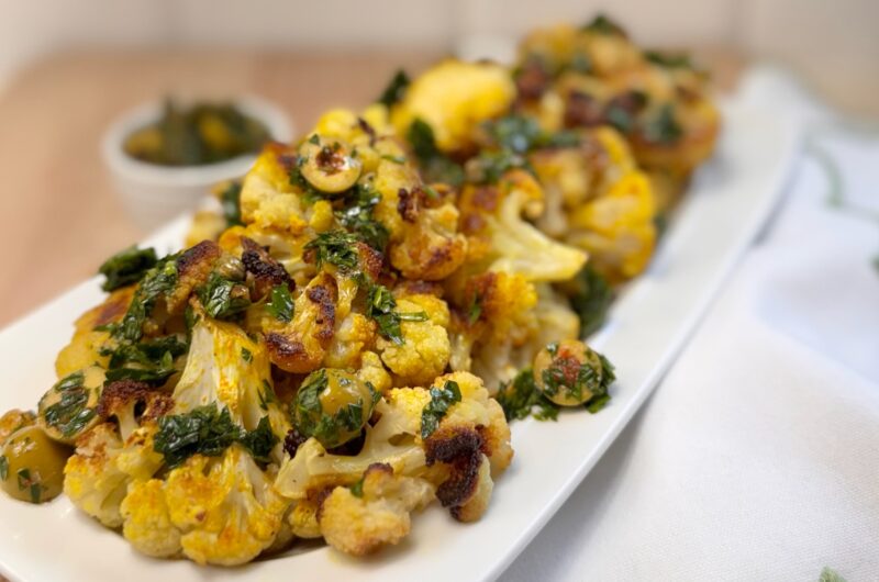 Roasted Turmeric Cauliflower 