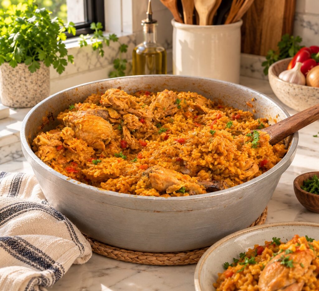 Cuban Kitchen Essentials: caldero for arroz con pollo